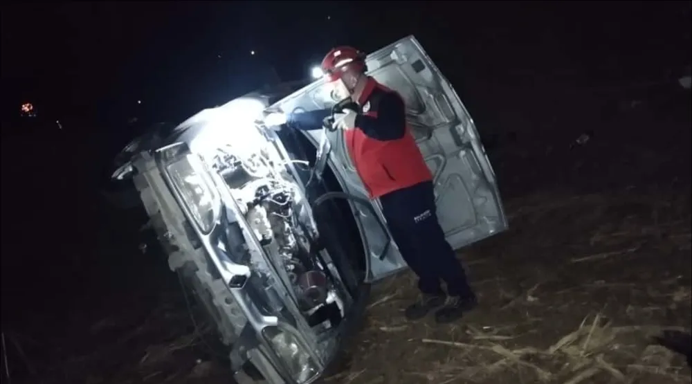 İvrindi-Balıkesir Yolunda Trafik Kazası: 2 Yaralı