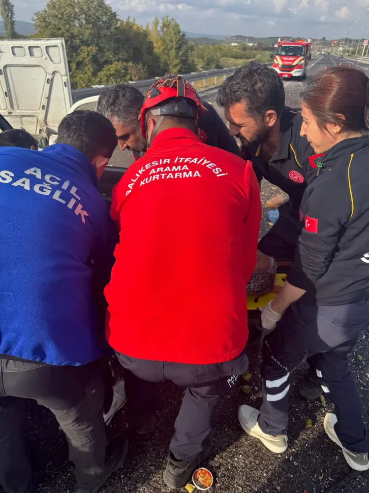 Savaştepe’de feci kaza: 1 ölü, 1 yaralı