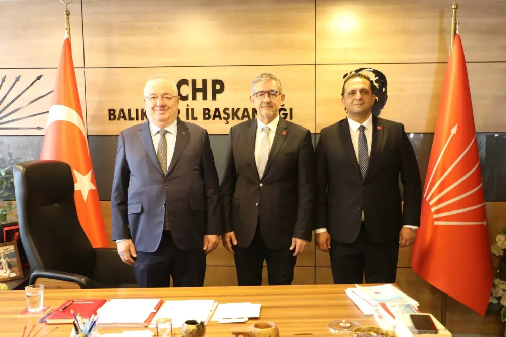 Başkan Ertaş’tan CHP İl Başkanı Köybaşı’na ziyaret