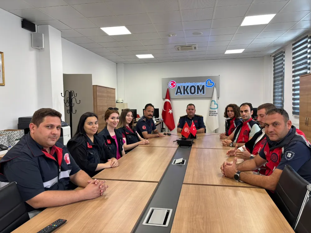 Balıkesir İtfaiyesi CBS ile Türkiye’de bir ilki gerçekleştiriyor