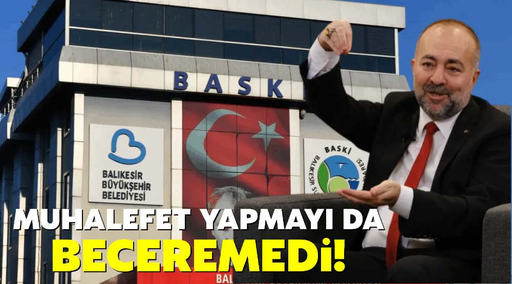MUHALEFET YAPMAYI DA BECEREMEDİ!