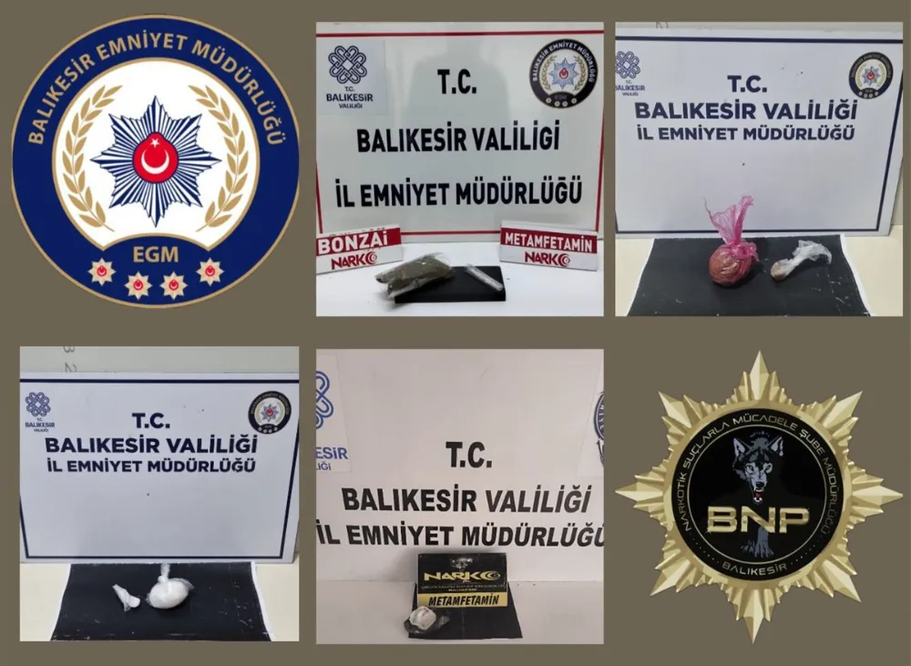 Balıkesir’de Uyuşturucu Operasyonu: 3 Tutuklama