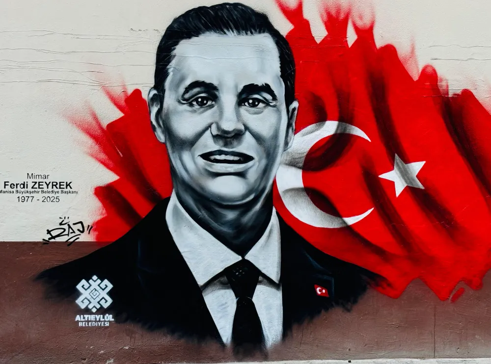 Ferdi Zeyrek’in Adı Grafitiyle Yaşatılıyor