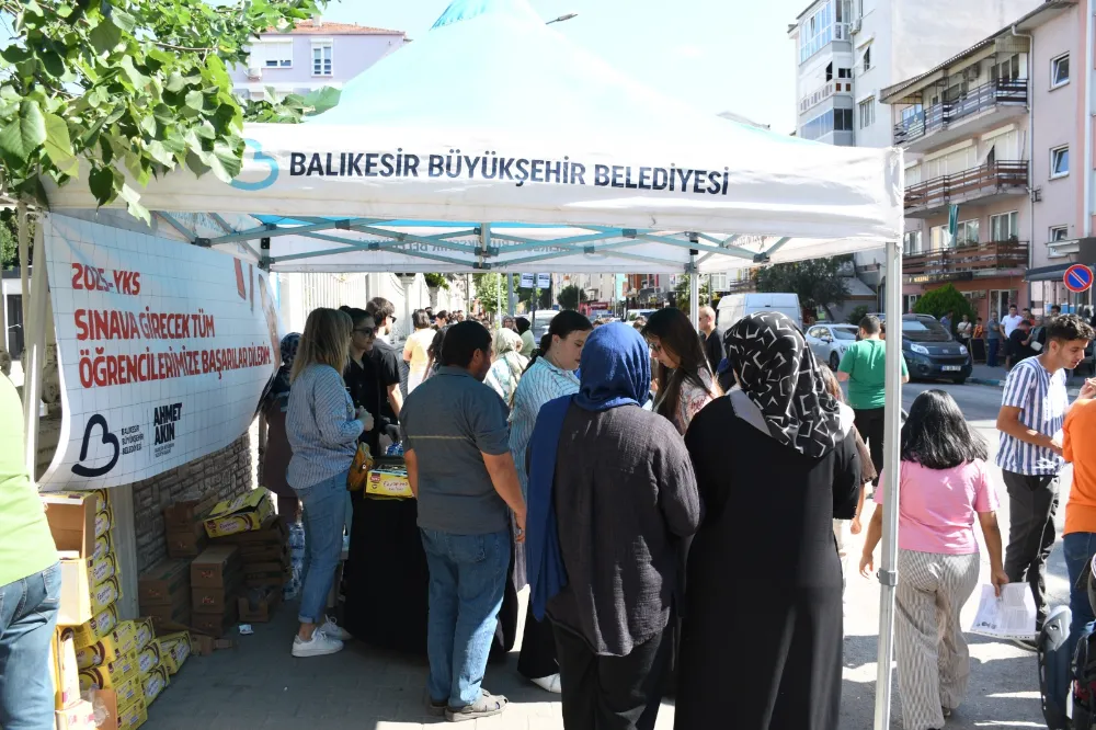 Başkan Akın, sınava girecek öğrenciler için tüm imkânları seferber etti