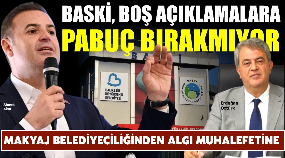 BASKİ, suyu maliyetinin çok altında bir fiyattan halka ulaştırıyor