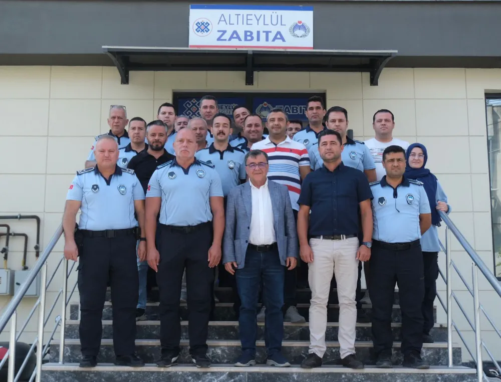  BAŞKAN ŞEHİRLİ PERSONELLERİN ZABITA HAFTASINI KUTLADI