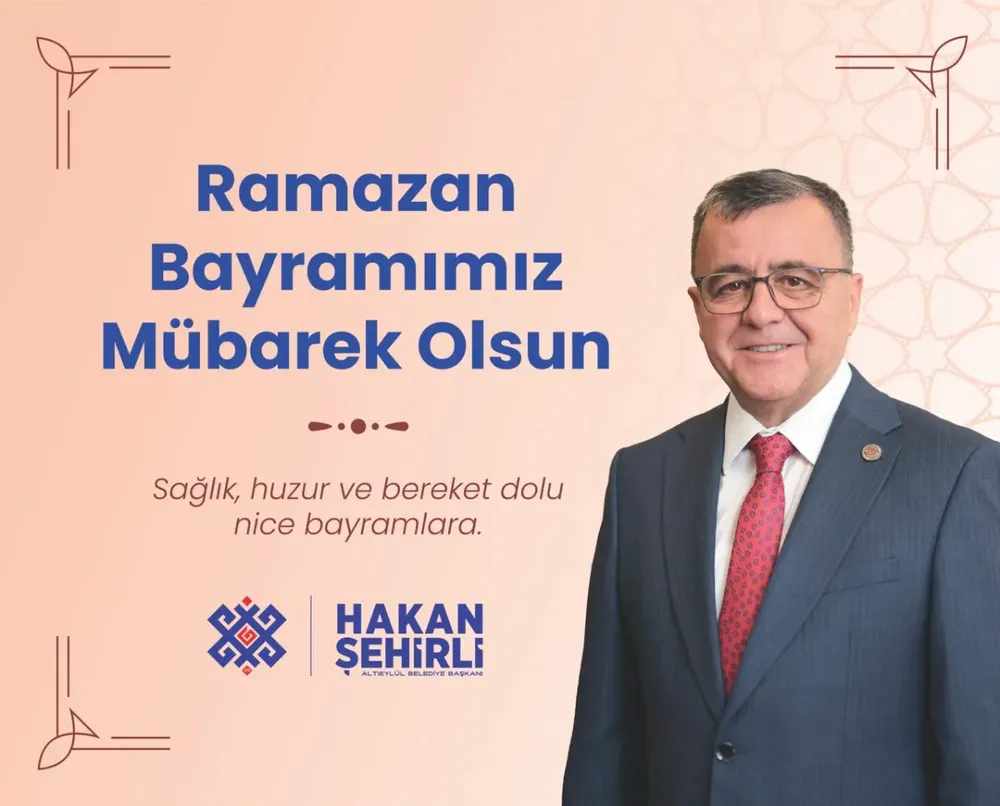 ALTIEYLÜL BELEDİYESİ RAMAZAN TEBRİĞİ